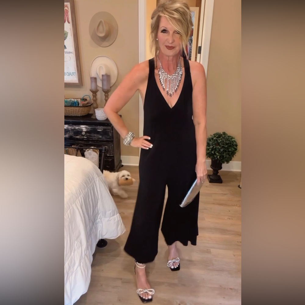 Clara Sunwoo V-Neck Jumpsuit - Picture 9 of 16